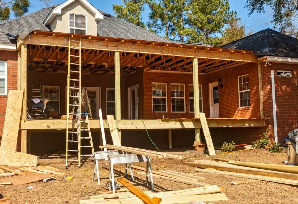 Porch Raising in Anoka