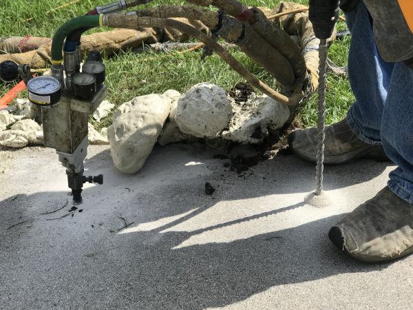 Patio Mudjacking in Anoka